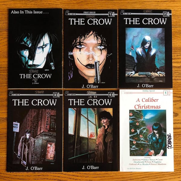 James O’Barr Part 2: The Crow and the Caliber years